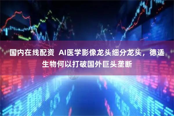 国内在线配资  AI医学影像龙头细分龙头，德适生物何以打破国外巨头垄断